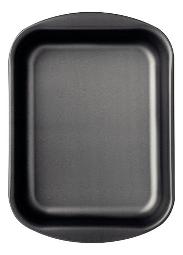 Assadeira Funda Antiderrapante Tramontina 34 Cm 4,9l Grafite Grafite