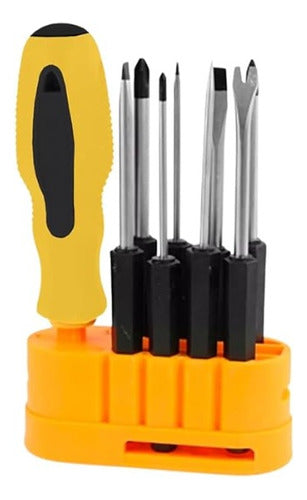 Jogo De Chaves De Fenda E Phílipis 10 Peças B-tek