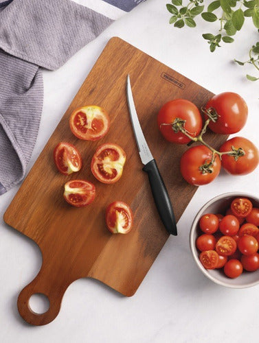 Faca Para Tomate Tramontina Plenus Aço Inox Preto