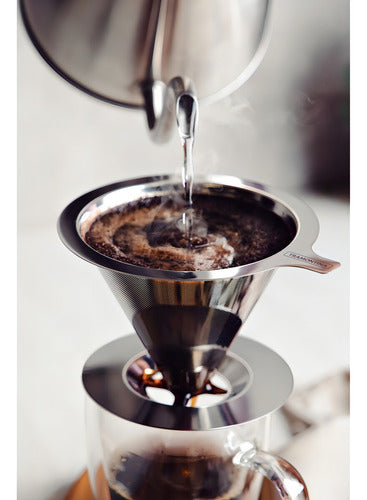 Coador De Café Tramontina Em Aço Inox