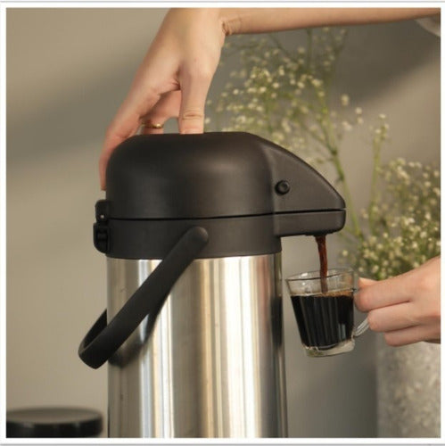 Garrafa Térmica Air Pot Inox Inquebrável 3l - Invicta