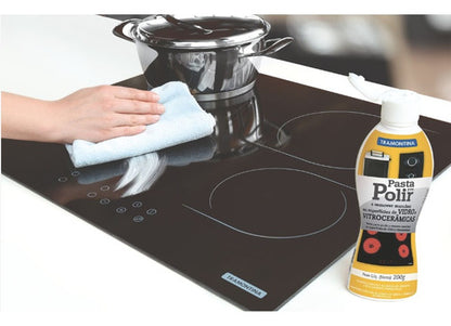 Pasta Limpeza Polir Remover Manchas Vidro Ou Vitrocerâmicas
