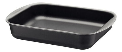 Assadeira De Teflon Tramontina Brasil 22 Cm Forno Antiaderente Grafite