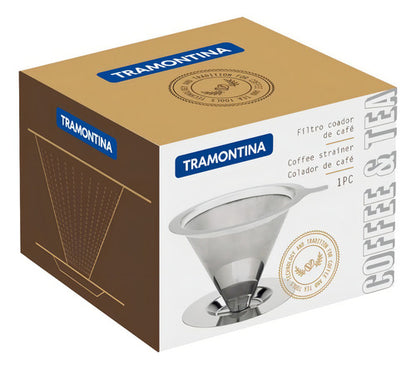 Coador De Café Tramontina Em Aço Inox