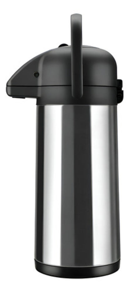 Garrafa Térmica Invicta Café Água Chá 3l Inox De Pressão Inox