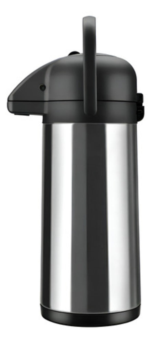 Garrafa Térmica Invicta Café Água Chá 3l Inox De Pressão Inox