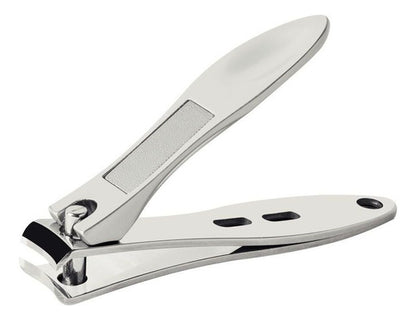 Cortador De Unha Tramontina Aço Inox E Zamak C/ Lixa 6,5cm Inox