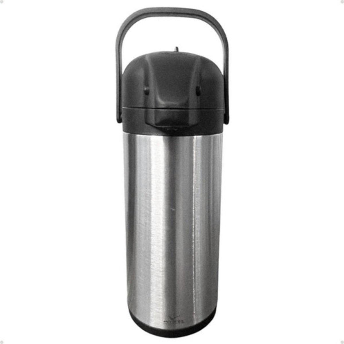 Garrafa Térmica Invicta Café Água Chá 3l Inox De Pressão Inox
