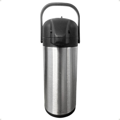 Garrafa Térmica Invicta Café Água Chá 3l Inox De Pressão Inox
