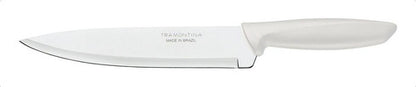 Faca Chef Tramontina Plenus Em Aço Inox Off White 8 Cor Branco