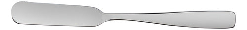 Conjunto Espátula Manteiga Tramontina 6 Peças Em Aço Inox Inox