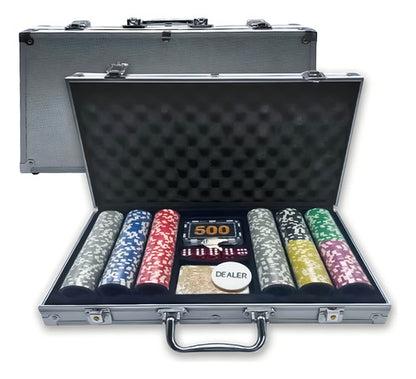 Maleta De Poker 300 Peças Luatek