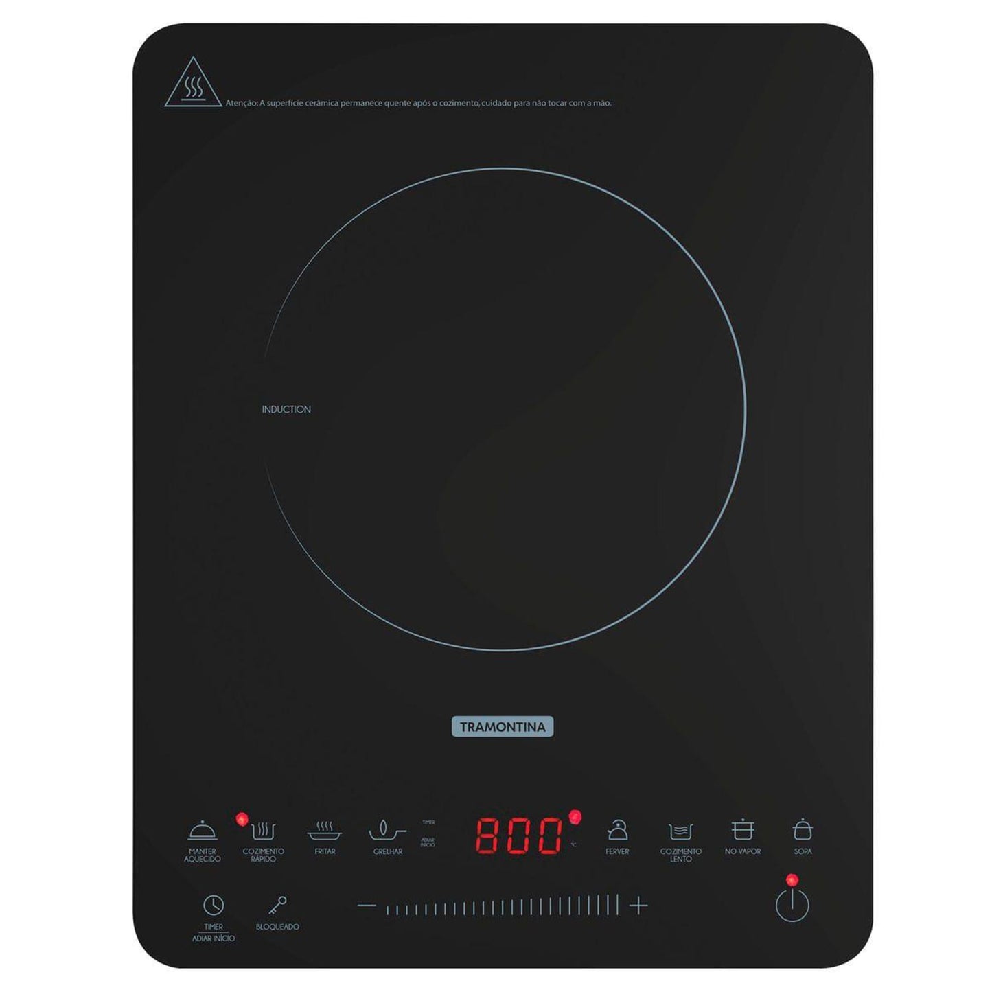 Cooktop Portátil por Indução Tramontina Slim Touch 127 V 94714131