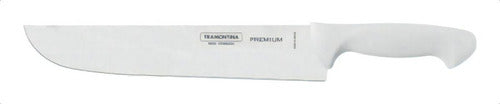 Faca Tramontina 24475/180 10  Aço Inox Premium Branca Branco
