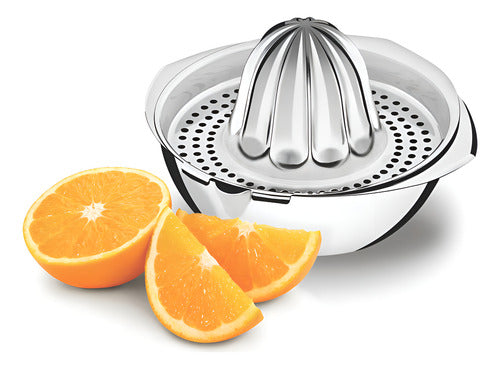 Espremedor De Frutas Tramontina Utility Em Aço Inox