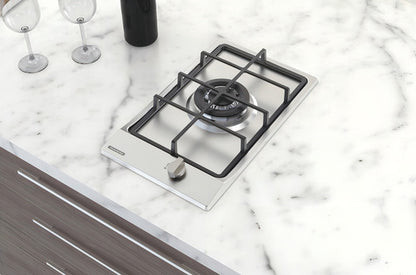 Fogão Cooktop Gás Inox- Tramontina Dominó 1gx  1 Queimador Prateado 127/220v