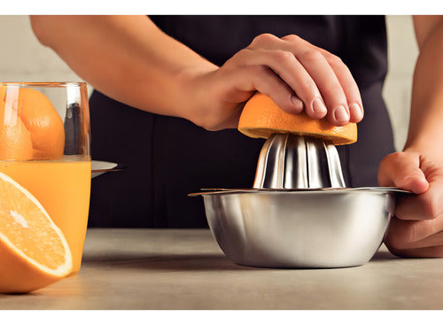 Espremedor De Frutas Tramontina Utility Em Aço Inox