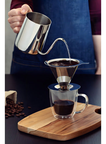Coador De Café Tramontina Em Aço Inox
